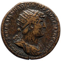 Dupondius - Hadrian FORTVNAE REDVCI S C, Fortuna