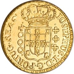 4000 Réis - José I Lisbon Mint