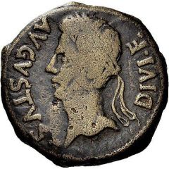As - Augustus C C A TIB CLOD FLAVO PRAEF GERMAN L IVVENT LVPERCO II VIR