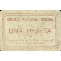 1 Peseta Ondara