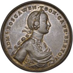 Medal - George II Siege of Louisbourg