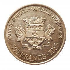 500 Francs / 500 Riksdaler