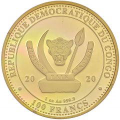 100 Francs The Whale