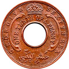 1/10 Penny - George VI