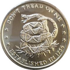 1 oz Silver Don`t Tread on Me