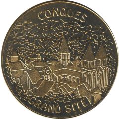 Token - Martineau and National Tokens - La France en médailles Conques - Grand site