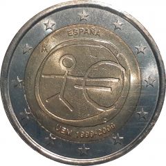2 Euros 10 Years of EMU