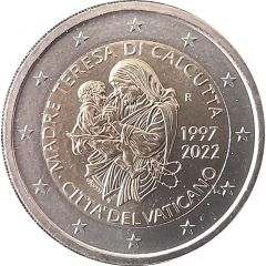 2 Euros - Franciscus Mother Teresa of Calcutta