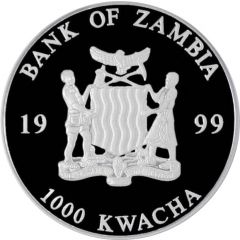 1000 Kwacha 500€ Note - reverse