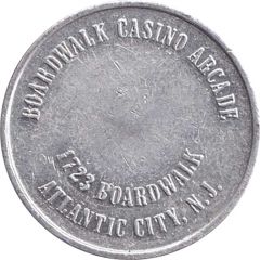 Game Token - Boardwalk Casino Arcade