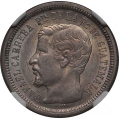 2 Reales Rafael Carrera