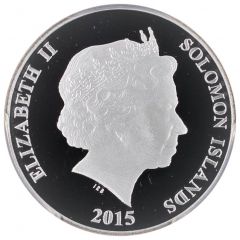 1 Dollar - Elizabeth II 200 Years Battle of Waterloo
