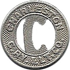 1 Fare - Charleston C. Ry. and Lt. Co. Charleston, South Carolina