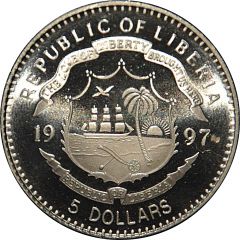 5 Dollars Princess Diana - Official Portrait