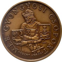 Medal - Gyöngyös is 650 Years Old