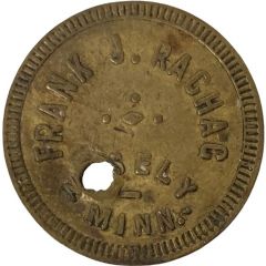 Token - Frank J. Rachac Wesely, Minnesota