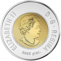 2 Dollars - Elizabeth II Parliament buildings