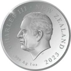 1 Dollar - Charles III 1st Portrait - Avatar: Way of the Water, Tulkan, Silver Proof
