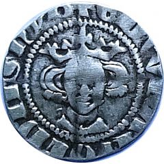 1 Penny - Edward I Sterling type, class 9a