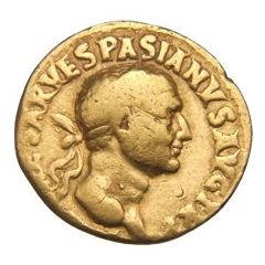 Aureus - Vespasian DE JVDAEIS