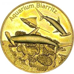 Jeton touristique - Monnaie de Paris - Aquarium Biarritz