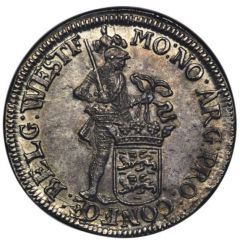 Silver Ducat Piedfort of double weight