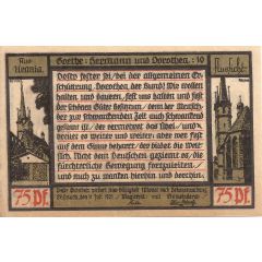 75 Pfennig Goethe Series - Issue 10