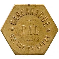 Token - Bal Carcanague Paris