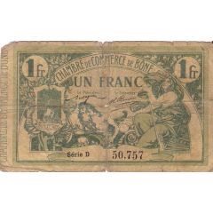1 Franc CDC Bône