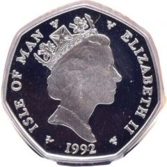 50 Pence - Elizabeth II Christmas, Silver Proof