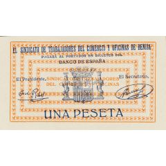 1 Peseta Benisa