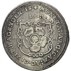 Silver Florin or Guldenthaler - Leopold I Type 2