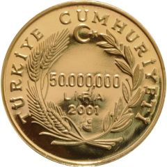 50 000 000 Lira Golden eagle