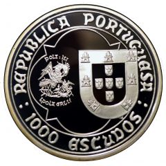1000 Escudos D. João II, proof issue