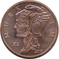 1 Ounce Copper 2 Zombucks - Murk Diem
