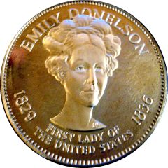 Medallion - First Ladies of the United States Emily Donelson