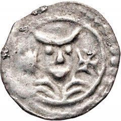 Denier Bracteate - Albert / Nikolaus No dots