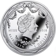 1 Dollar - Elizabeth II Imperial Desk Clock