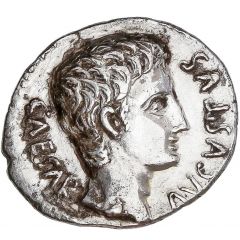 Denarius - Augustus S·P·Q·R·