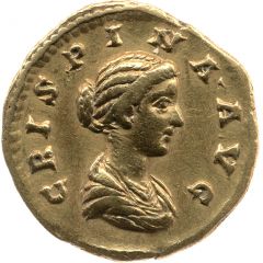 Aureus - Crispina DIS CONIVGALIBVS