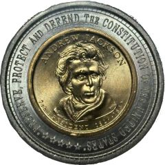 Presidential Oath Dollar Andrew Jackson