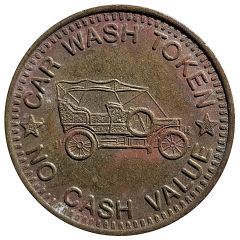 Car Wash Token - No Cash Value