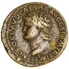 Dupondius - Nero VICTORIA AVGVSTI S C II, Victory