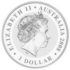 1 Dollar - Elizabeth II 4th Portrait - Koala - Silver Bullion Coin