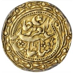 1 Tilla In the name of Abdulaziz, Kashgar, type 2, teardrop border
