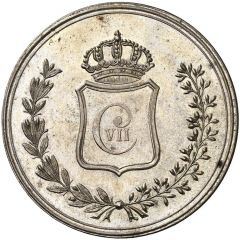 5 Pesetas - Carlos VII pretender