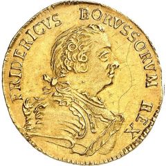 1/2 Frederick d`Or - Frederick II