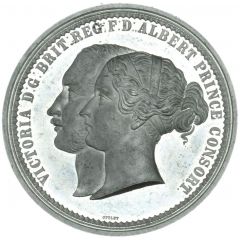 Medal - Victoria Aston Hall, T. Ottley, white metal