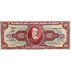 100 Cruzeiros Thesouro Nacional, 2nd print, `Valor Legal`