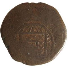 15 Reis - João VI Big armillary sphere - Goa mint